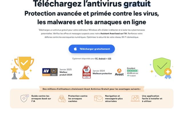 Découvrez Avast Antivirus Gratuit : protection en ligne sans frais en 2026