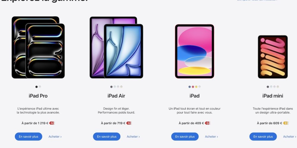 Les nouveaux iPad d’Apple : deux modèles avec des innovations clés à venir cette année
