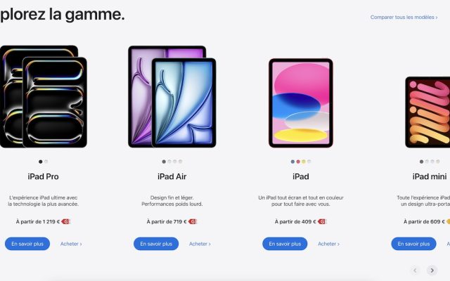 Les nouveaux iPad d&rsquo;Apple : deux modèles avec des innovations clés à venir cette année